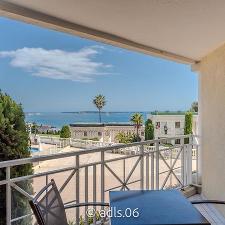 Studio Vue mer et Piscine Climatisation Wifi Cannes Esterno foto