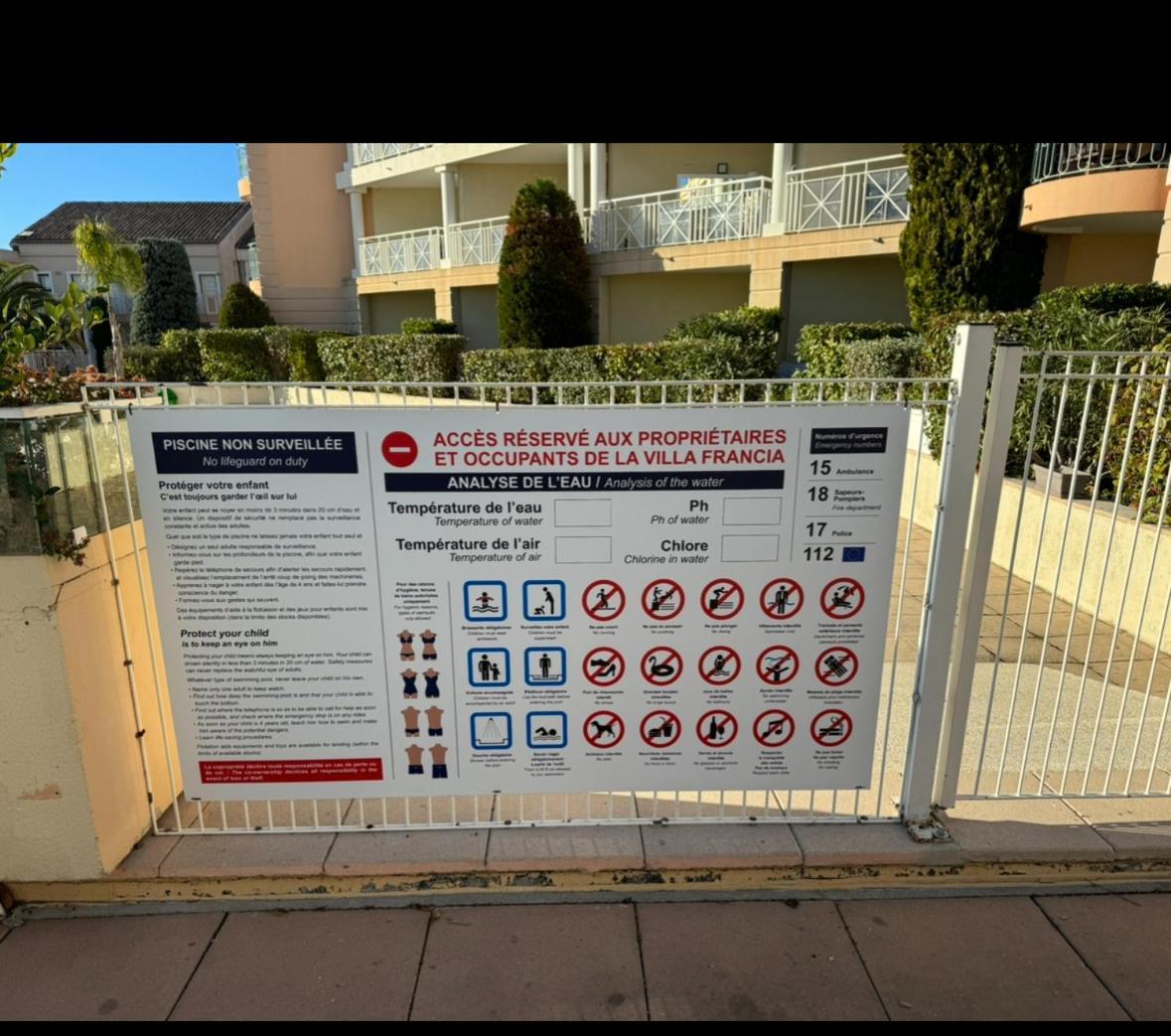 Studio Vue mer et Piscine Climatisation Wifi Cannes Esterno foto