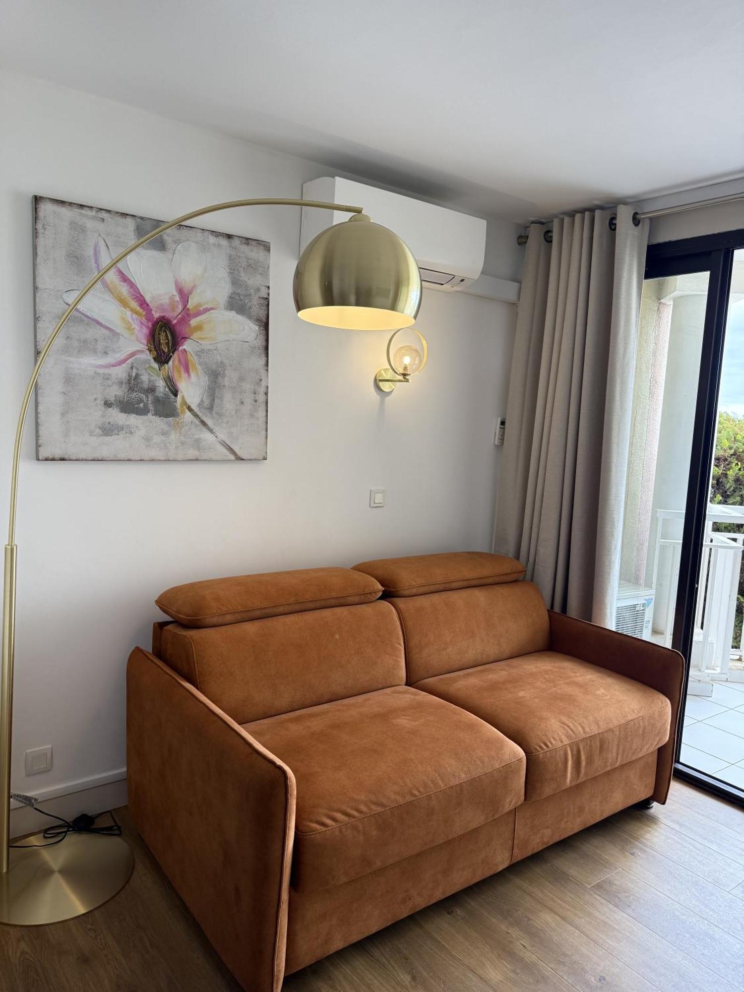 Studio Vue mer et Piscine Climatisation Wifi Cannes Esterno foto