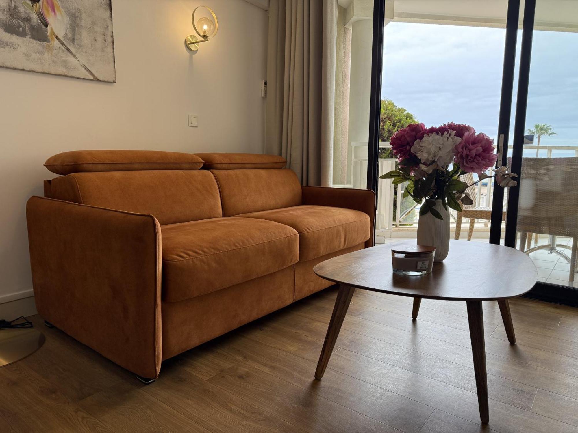 Studio Vue mer et Piscine Climatisation Wifi Cannes Esterno foto